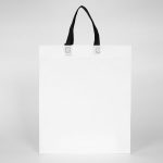 Tela Çanta Ultrasonik - Siyah Kulplu - 35x40cm (Körüksüz)