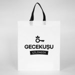 Tela Çanta Ultrasonik - Siyah Kulplu - 35x40cm (Özelleştirilebilir) 1000 Adet Tek Renk Baskı - Görsel 4