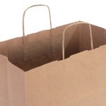 Kraft Kağıt Çanta - Burgu Saplı 27x20x31 cm - Görsel 5