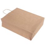 Burgu Saplı Kraft Kağıt Çanta - 32x12x41 cm - Görsel 8