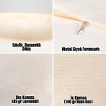 Süblimasyon Ham Bez Clutch - Lamineli 30x21cm - Görsel 3