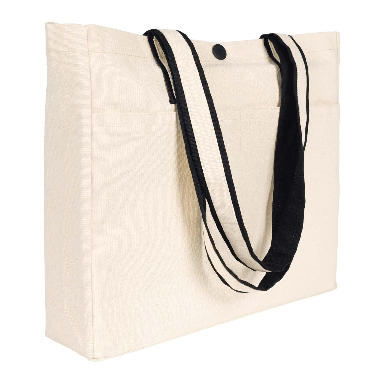 lux-kanvas-canta-dekupeli-caprazvallason2 LUX Kanvas Çanta - Ön Cepli, Çıtçıtlı 40x35x10cm - Görsel 1