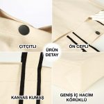 LUX Kanvas Çanta - 40x35x10cm (Özelleştirilebilir) - Görsel 4