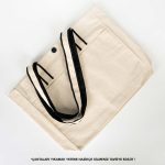 LUX Kanvas Çanta - Ön Cepli, Çıtçıtlı 40x35x10cm - Görsel 10