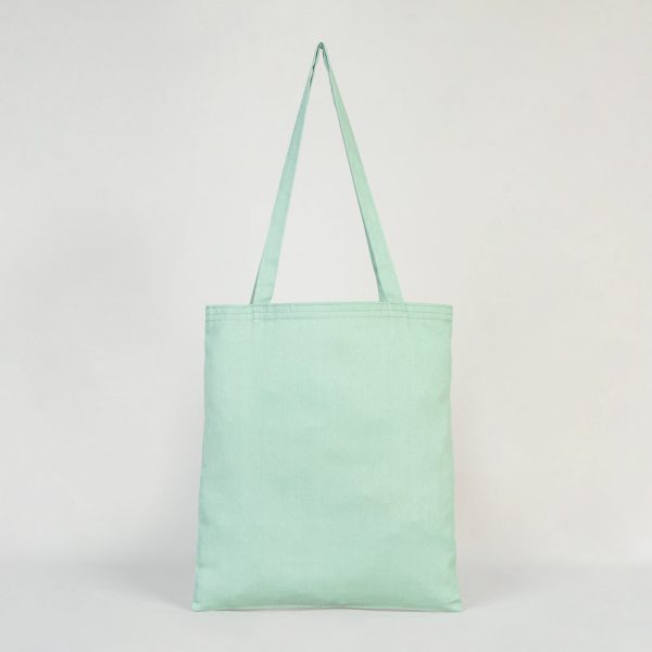 Gabardin Çanta Mint Yeşili - 35x40 cm
