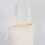 Yılbaşı Temalı Penguen Baskılı Bez Kese - 15,5x20 cm Tek Tutma Kısa Kulp (Özelleştirilebilir) - Görsel 5