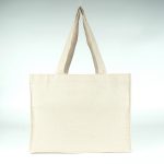 Tam Körüklü Kanvas Çanta - Cepli - 45x35x10 cm - Görsel 5