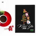 Yılbaşına Özel Baskılı Kanvas Defter (Özelleştirilebilir) - Görsel 2