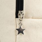 Kanvas Sırt Çantası VIP Siyah - Ön ve Yan Cepli - Görsel 7