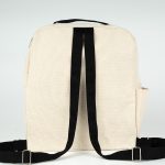 Siyah VIP Kanvas Sırt Çantası - Ön ve Yan Cepli (Özelleştirilebilir) - Görsel 5