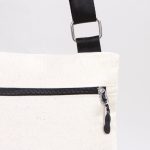 Kanvas Fermuarlı Heybe Çanta - Görsel 11