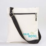 Kanvas Fermuarlı Heybe Çanta (Özelleştirilebilir) - Görsel 2