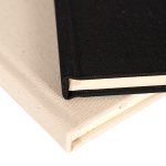 Siyah Kanvas Defter - 14x20 cm Ofis ve Kişisel Kullanım - Çizgisiz - Görsel 10