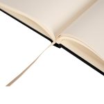 Siyah Kanvas Defter - 14x20 cm Ofis ve Kişisel Kullanım - Çizgisiz - Görsel 7