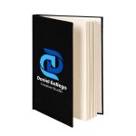 Kurumsal Logo Baskılı Siyah Kanvas Defter - 14x20 cm - Çizgisiz (Özelleştirilebilir) - Görsel 6