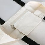 Modern Kanvas Çanta - Dıştan Siyah Örgü Kulp 45x35x8 cm - Görsel 10