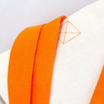 Gabardin Bez Çanta Turuncu Kulp 40x35cm (Özelleştirilebilir) - Görsel 11