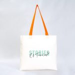 Gabardin Bez Çanta Turuncu Kulp 40x35cm (Özelleştirilebilir) - Görsel 9