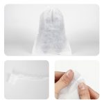 Ultrasonik Beyaz Tela Kese - İp Büzgülü - 42x32cm - Ayakkabı Ve Çamaşır Torbası - 100'li Paket - Görsel 11