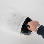 Ultrasonik Beyaz Tela Kese - İp Büzgülü - 42x32cm - Ayakkabı Ve Çamaşır Torbası - 100'li Paket - Görsel 9