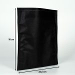 Ultrasonik Tela Kese, Saklama ve Düzenleme Çantası, Çamaşır Düzenleyici - Siyah - 32x38cm - Görsel 10