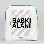 Yeşil VIP Kanvas Sırt Çantası (Özelleştirilebilir) - Görsel 3