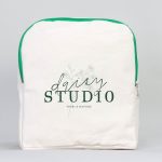 Yeşil VIP Kanvas Sırt Çantası (Özelleştirilebilir) - Görsel 5