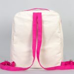 Fuşya VIP Kanvas Sırt Çantası (Özelleştirilebilir) - Görsel 10