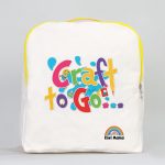 Sarı VIP Kanvas Sırt Çantası (Özelleştirilebilir) - Görsel 6