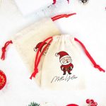 Yılbaşı Hediyesi Mutlu Yıllar Noel Baba Baskılı 1 - Renkli İp (Özelleştirilebilir) - Görsel 2