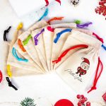 Yılbaşı Hediyesi Mutlu Yıllar Noel Baba Baskılı 1 - Renkli İp (Özelleştirilebilir) - Görsel 3