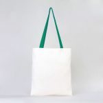 Ham Bez Çanta Yeşil Kulp 35x40 cm