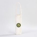 Kanvas Zeytinyağı Şişe Çantası - Termos Bardak Çantası 26x15 cm (Özelleştirilebilir) - Görsel 6